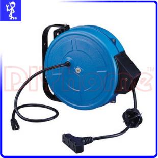 自動收線輪座 HR-832 HR-812A 插座型 110/220V 鐵殼 10M/15M