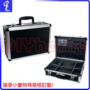 鋁箱.工具箱(台灣製造) 霧黑色 中型