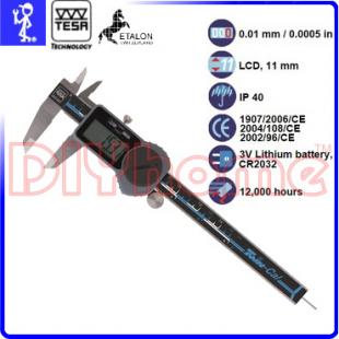 TESA 00530094 數位液晶游標卡尺 150mm (瑞士製造)