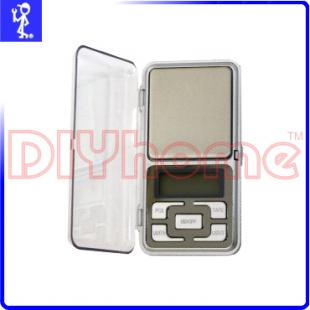 隨身型電子秤 200g 測量小型物品 0.01g (含台兩) 附防塵蓋及水平裝置
