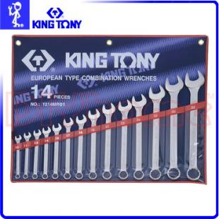 KING TONY 1214MR 梅開板手組 公制 14件組