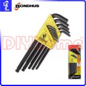 BONDHUS 10937 球型六角板手組 13支組 英制