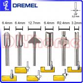 美國真美牌DREMEL 692 木工修邊刀滾磨刀組 6支組HSS