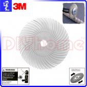 3M 旋風拋光輪 120# 米白 3〞(75mm) Radial Bristle Disc