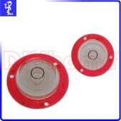圓型水平器 水準泡 透明 塑膠 42×30×11mm