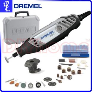美國真美牌DREMEL 3000 刻模機組 25PCS 電動雕刻筆 10段變速(附配件.工具箱)
