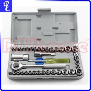 套筒工具組 40PCS 含工具盒