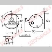 TOGOSHI 計數器 FH-101P 手按式 4字 附座