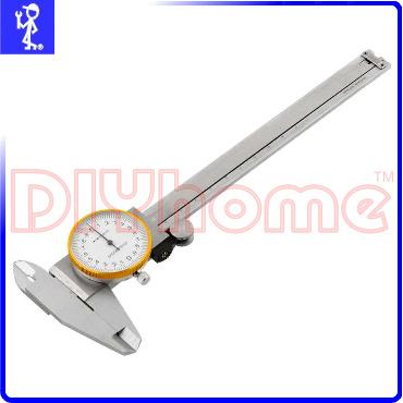 不銹鋼游標卡尺 150mm 附錶式 0.02mm